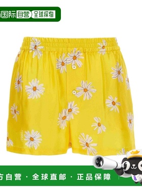 MOSCHINO 女士短裤 033605611024 SS2025 黄色 Print Shorts
