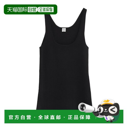 TOTEME 女士背心吊带 252WRT0504YA0187001 CO 黑色