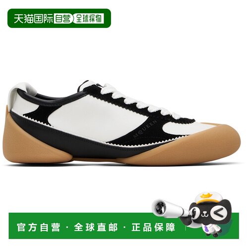 mcqueen 亚历山大 麦昆 男士 白色 & 黑色 Flexion 运动鞋 824800