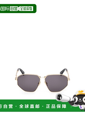 MAX MARA 女士眼镜 MM014330A AW2025 灰色 徽标太阳镜