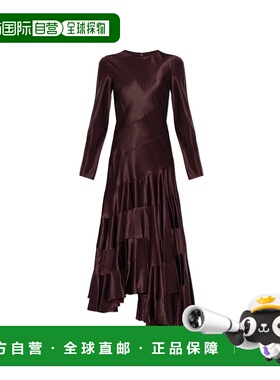 TORY BURCH 女士连衣裙 1764030600 SS2026 酒红色 Dress with an