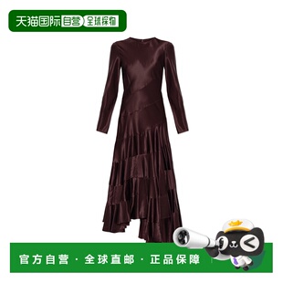 1764030600 SS2026 酒红色 TORY with 女士连衣裙 Dress BURCH