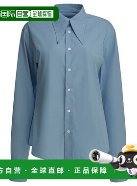 1h可退 潮奢 Ami Paris 女士 衬衫 FSH817CO0063 blue蓝色 舒适时