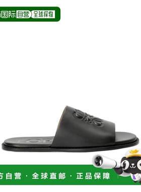 LOEWE 男士拖鞋 M616465X221100 SS2026 黑色 Flex 新款男鞋拖鞋