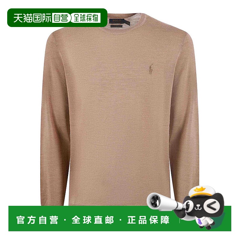 1h可退 POLO RALPH LAUREN 男士卫衣 946143009 AW2025 驼色