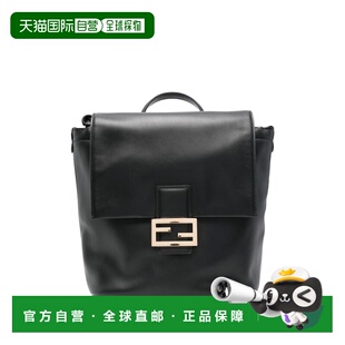 1h可退 FENDI 女士双肩包 8BZ057AYJ1F0KUR AW2025 黑色
