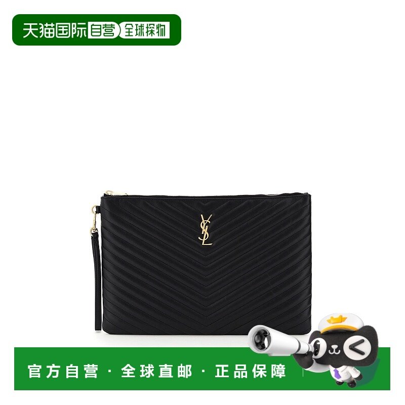 SAINT LAURENT 女士钱包 440222CWU011000 CO 黑色手拿包,箱包皮具/热销女包/男包,钱包,淘宝优惠券,粉丝福利购,淘宝优惠卷
