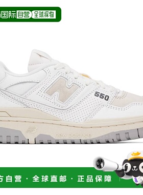 1h可退 潮奢 New Balance  女士 白色 550 运动鞋 BB550PWGWhiteT