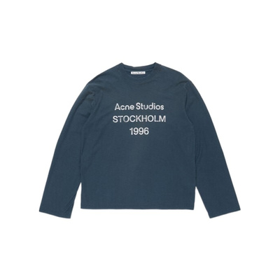 ACNE STUDIOS 男士T恤 CL0197BPA CO蓝色 长袖
