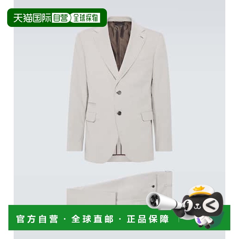 1h可退 潮奢 Brioni 布里奥尼 男士 Trevi 棉质羊绒灯芯绒套装