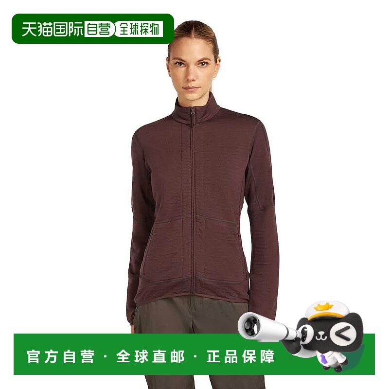 ICEBREAKER 美丽诺400 RealFleece™ Descender 全拉链运动衫 女士