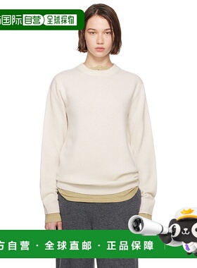 1h可退 潮奢 Guest in Residence 女士 白色 Allday Crew 毛衣 U1