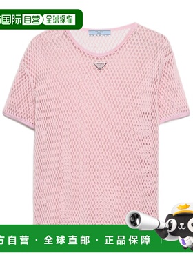 PRADA 女士T恤 39598G16NDSOOOF0442 SS2025 粉红色短袖