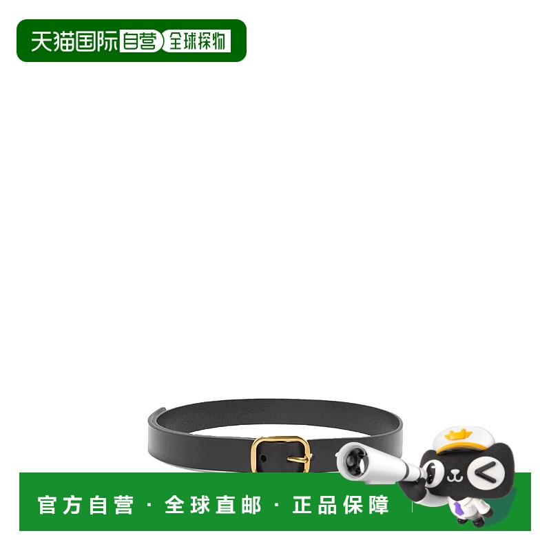 LOEWE 女士腰带 E619Z16X171206 CO 黑色 Pebble 皮带