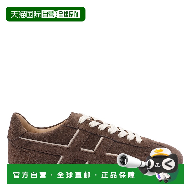 1h可退 HOGAN 男士专项运动鞋 HXW6930FX20U5W0UUM AW2025 深棕色