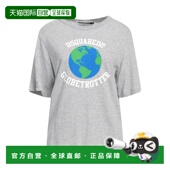 潮奢 舒适时尚 Dsquared2 女士 1h可退 grey灰色 二次方 T恤
