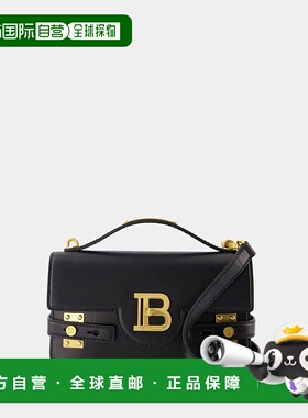 BALMAIN 女士手提包 DN1DA828LAVE SS2025 黑色 Balmain B-Buzz 2