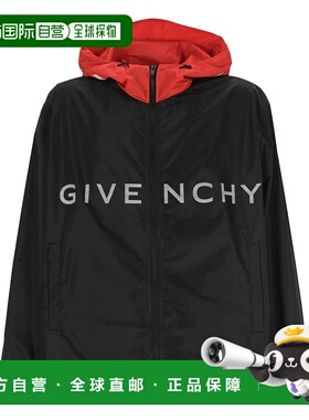 GIVENCHY 男士夹克 BM01131YEJ403 SS2024 黑色 Technical fabric