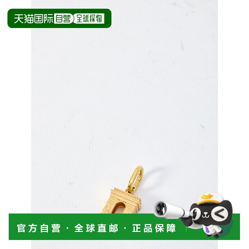 CELINE 女士项链 B10356BRA35OR SS2026 金色 凯旋门黄镀吊饰图片