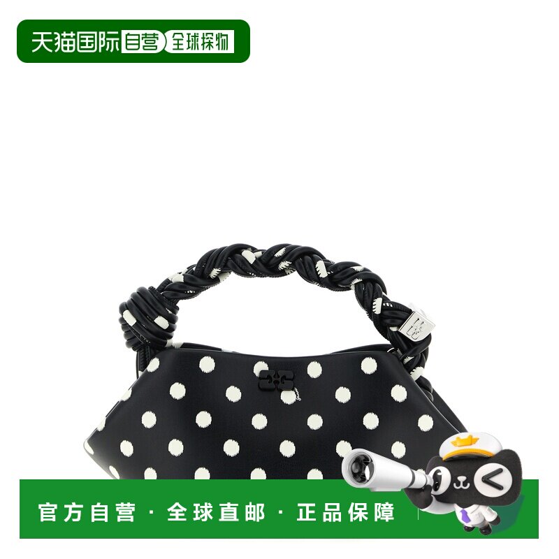 GANNI 女士手提包 B2100058099 SS2026 黑色 'Polka-Dot Bou' min