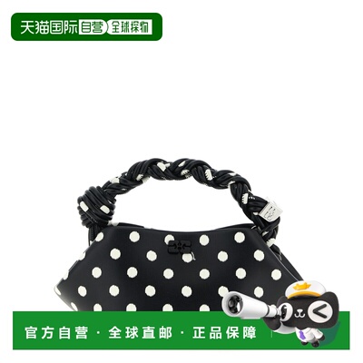 GANNI 女士手提包 B2100058099 SS2026 黑色 'Polka-Dot Bou' min
