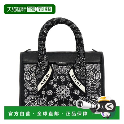 AMIRI 女士手提包 AWBGTH1012BLACK CO 花色 Amiri 'Bandana Micr