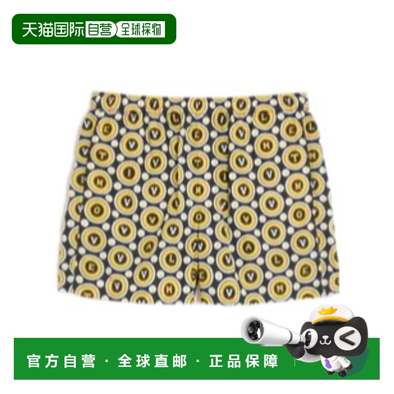 1h可退 VALENTINO 男士泳装 VUH028B2UCLP AW2025 花色 阔腿短裤