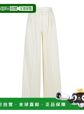 MAX MARA 女士休闲裤 1781025206001 SS2025 白色 直筒休闲裤