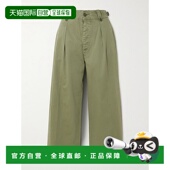 潮奢 herringone RRL 劳伦RRL 1h可退 Kyle 拉夫 女士 褶裥棉质阔