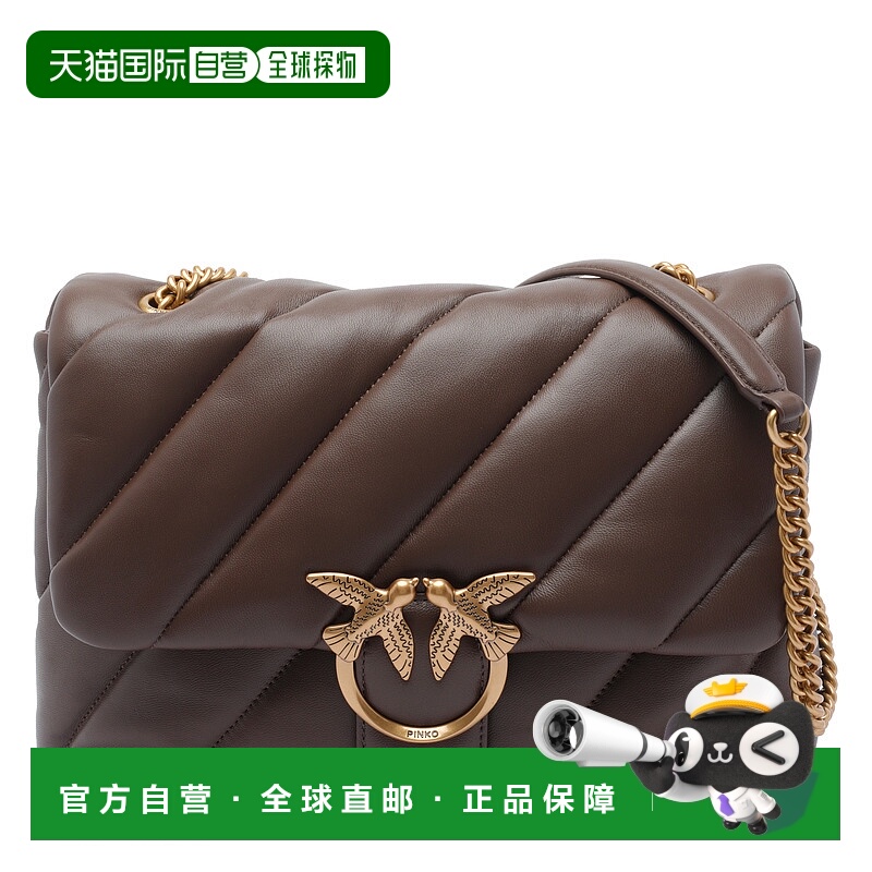 1h可退 PINKO 女士手提包 100037A0F2L74Q AW2025 咖啡色 BORSA A