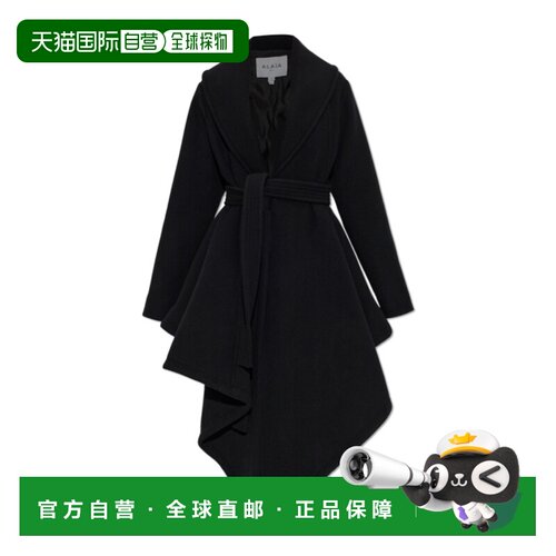 ALAIA 女士大衣 AA9M1241W141D999 AW2026 黑色 不支付后1h可退