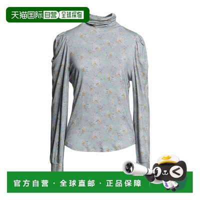 1h可退 潮奢 LOVESHACKFANCY 女士 T恤 blue蓝色 舒适时尚