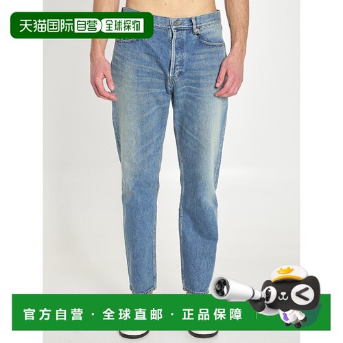 SAINT LAURENT 男士牛仔裤 816412Y11CA4937 SS2026直筒裤