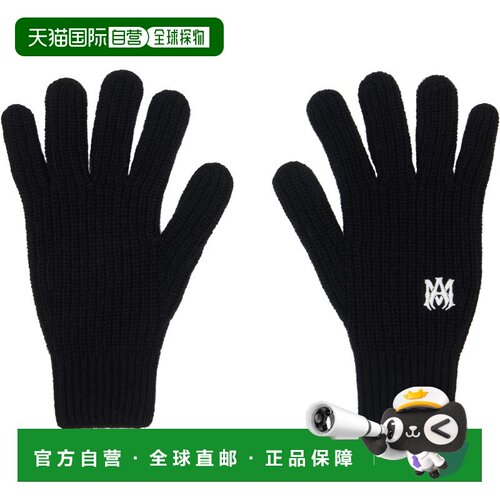 AMIRI 男士 黑色 MA 手套 AMSAOT1001 black黑色 舒适时尚