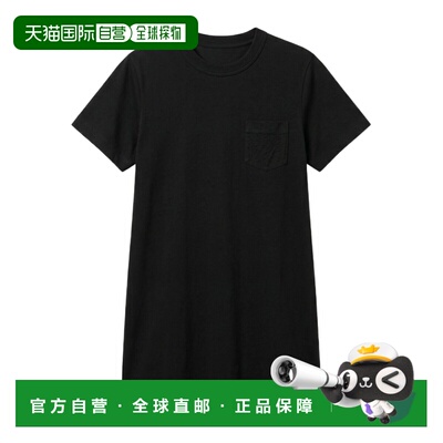 SACAI 女士T恤 2608497001BLACK SS2026 黑色 短袖连衣裙