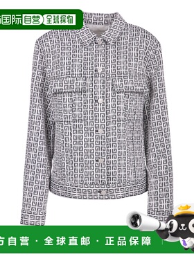 GIVENCHY 女士夹克 BW00C313N0004 AW2021 灰色 4G JACQUARD JACK