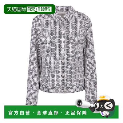 GIVENCHY 女士夹克 BW00C313N0004 AW2021 灰色 4G JACQUARD JACK