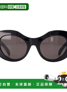 BALENCIAGA 女士眼镜 30013971001 AW2023 黑色 Balenciaga Sungl