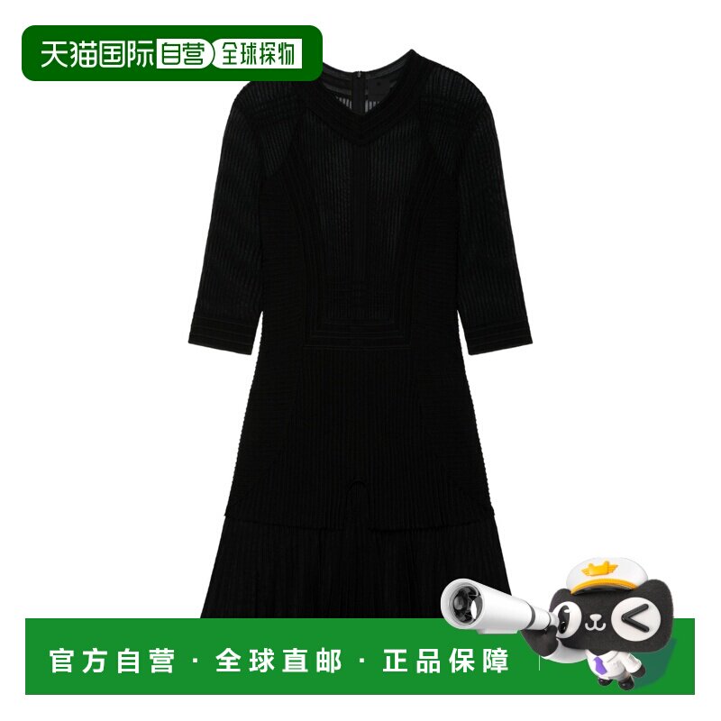 1h可退 奢淘 Givenchy 重叠效果透明针织连衣裙 女 BW21GR4ZFD