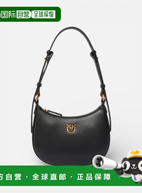 PINKO 女士单肩包 261103538A0F1Z99Q SS2026 黑色 PINKO HALF MO