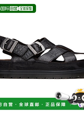 1h可退 潮奢 Dr. Martens 马丁大夫 男士 棕色 Fisherman Crocodi