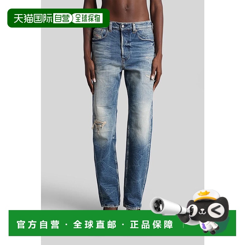 1h可退 DIESEL 女士牛仔裤 429815A07018007AY AW2025 蓝色