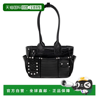 1h可退 GANNI 女士斜挎包 B211007911098099 SS2026 黑色 Shoulde