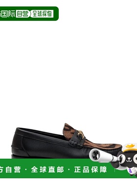 VERSACE 男士商务休闲鞋 10135921A158272B07V AW2025男鞋乐福鞋