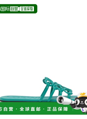 LOEWE 女士凉鞋 LLSP465X085150 SS2025 绿色新款