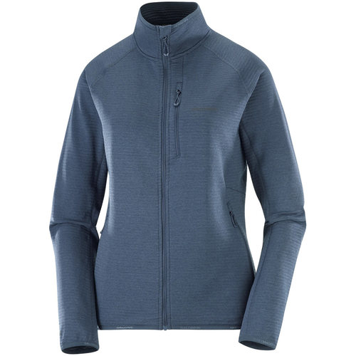 香港直邮SALOMON 女士抓绒衣 LC2647600BLUE SS2026 蓝色 ESSENTI