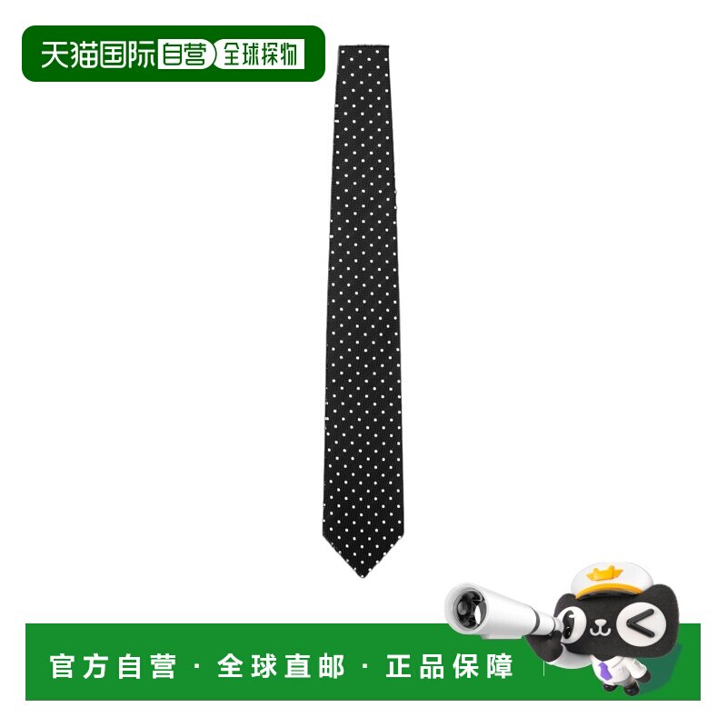 1h可退 TOM FORD 男士领带 STE001S0152ZBLAW AW2025 黑色