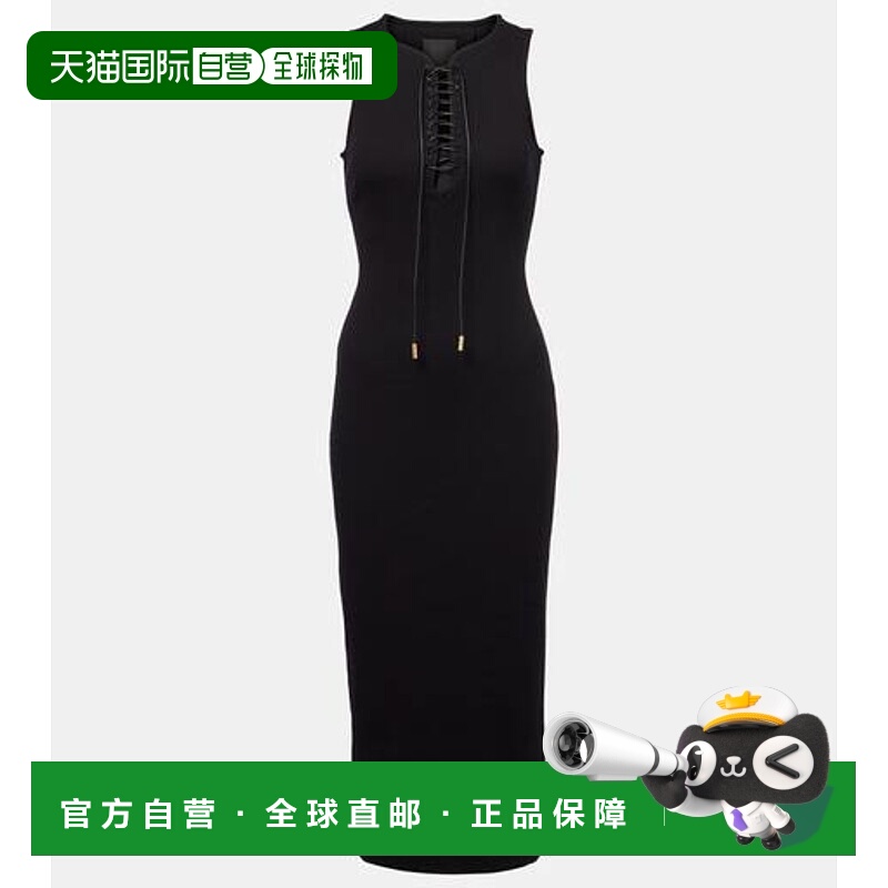 1h可退 潮奢 Givenchy 纪梵希 女士 罗纹针织棉质中长连衣裙