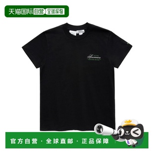 COHCQM26420LZZ T恤 AW2024 黑色 A.P.C. 徽标T恤短袖 男士