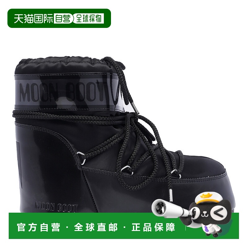 1h可退 MOON BOOT 女士雪地靴 1409350N001 AW2024 黑色